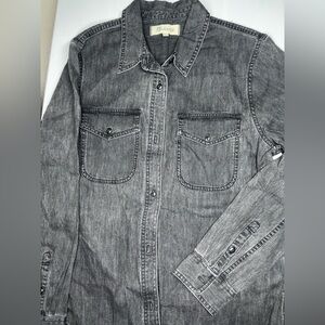Madewell Gray Denim Jacket